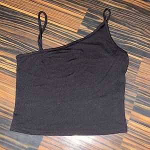 Solid Black Tank Top